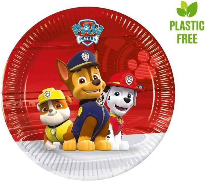 Produktbild GoDan Pappteller Paw Patrol Ready for Action 8 Stk. (8 x)