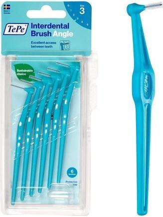 Actual product image TePe Interdental brushes Angle ISO 3 (6 x, 0.60 mm)
