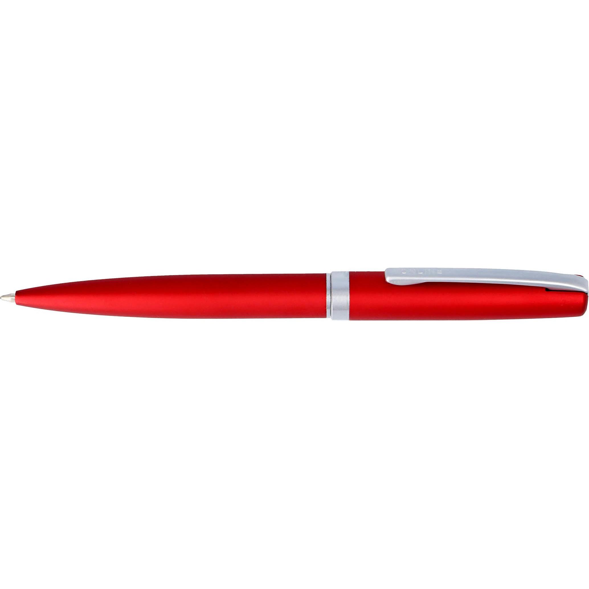 Online, Schreibstifte, Kugelschreiber Eleganza M 34635/3D Satin Red, schwarz (Satin Red)
