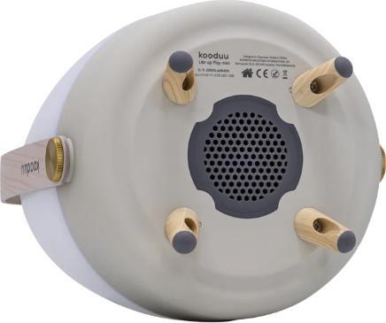 Actual product image Kooduu Speaker lamp lite up JBL mini sand