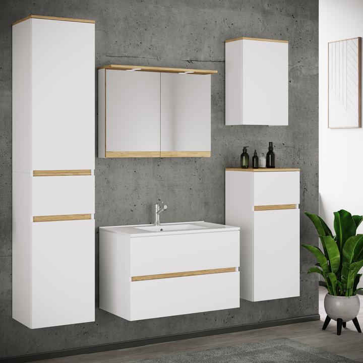 Produktbild VCM Badmöbel-Set mit Waschbecken Cosila-I 81