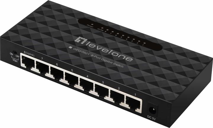 Image du produit LevelOne Commutateur 8x GE GEU-0821 (8 ports)