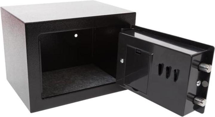 Actual product image Velleman ELECTRONIC SAFE BOX - 17 x 23 x 17 cm - BLACK (4.60 l)
