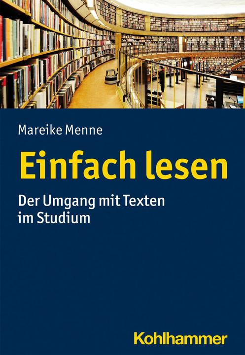 Produktbild Wissenschaftlich lesen können (Deutsch, Mareike Menne, 2021)