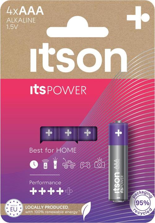 Produktbild Itson Power 4x LR03 (AAA) (4 Stk., AAA)