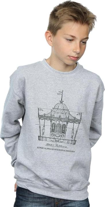 Produktbild Disney Mary Poppins Carousel Sketch Sweatshirt Jungen (128)