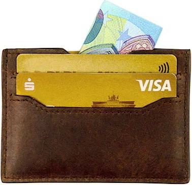 Actual product image Buckle & Seam Palma card case