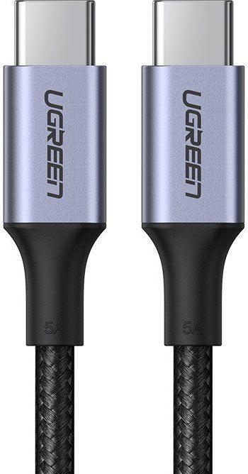 Actual product image Ugreen Type C to Type C Cable US316, 100W, 1m (black) (1 m, USB 2.0, 100 W)