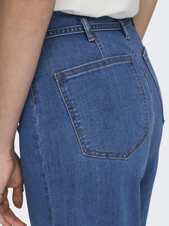 Produktbild Only ONLJUICY-WAUW Hohe Taille Weiter Beinschnitt Jeans Jeans mit weitem Bein (30)