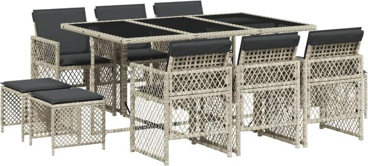 Produktbild vidaXL Garten Essgruppe (165 x 106 x 73 cm)