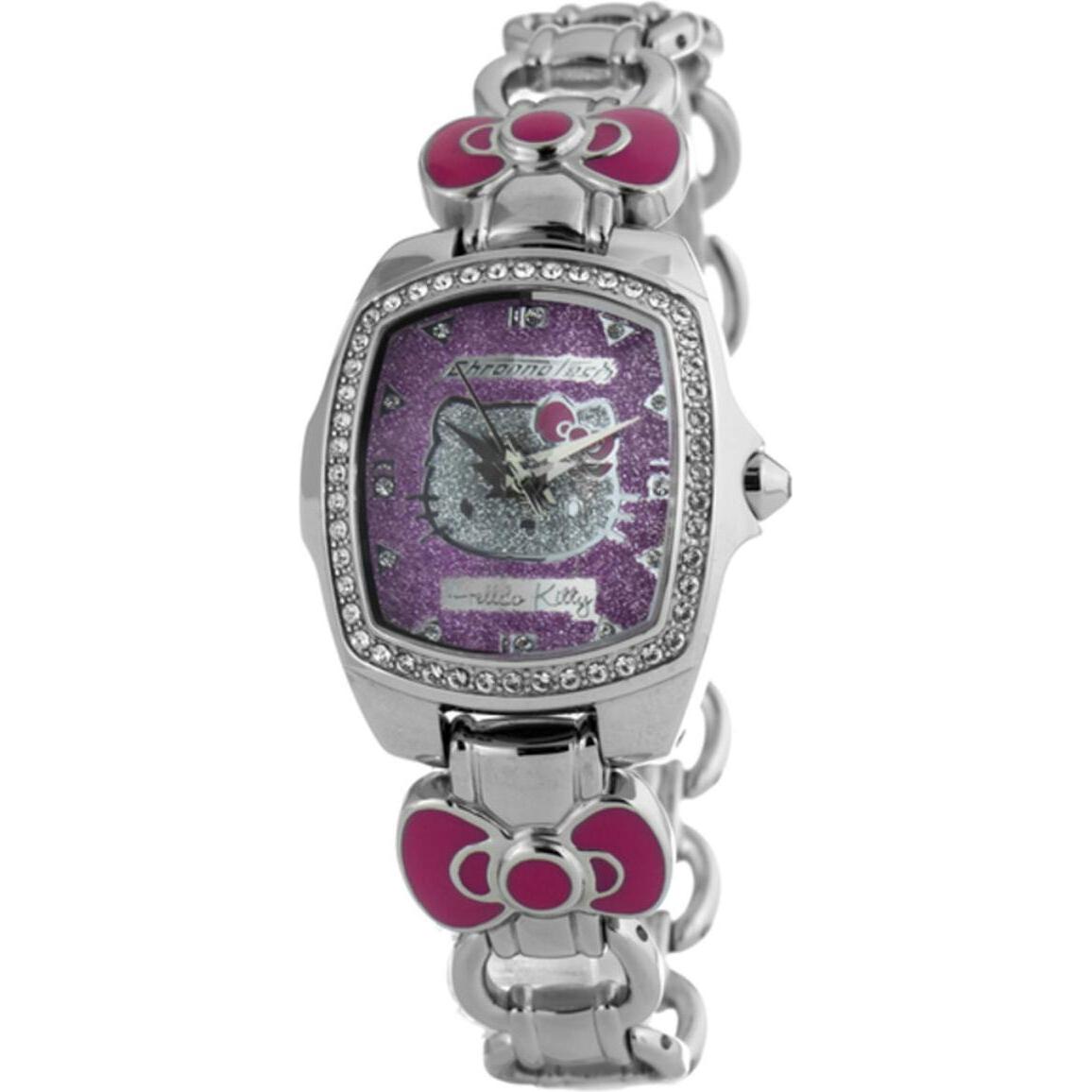 Chronotech, Orologio da polso, Orologio da donna CT7105LS-02M (Ø 30 mm), Argento, Rosa, (30 mm)