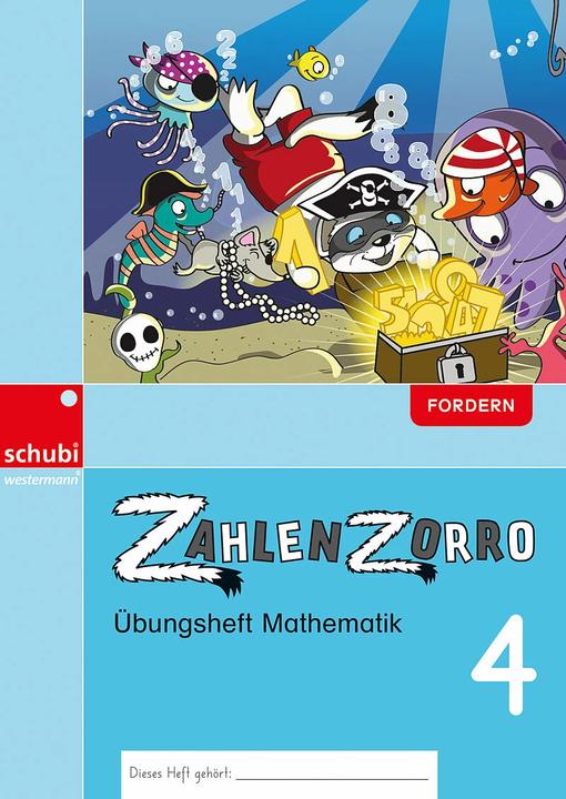 Image du produit Zahlenzorro Übungsheft Mathematik (Allemand, 2023)