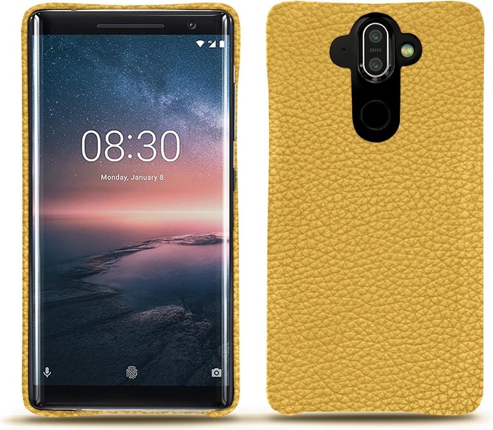 Actual product image Noreve Leather cover (Nokia 8 Sirocco)