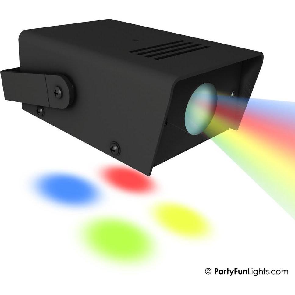PartyFun Lights Party Fun Lights - Mini projector disco lamp - 12.5cm