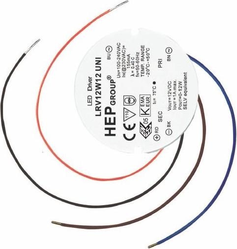 Produktbild Synergy 21 HEP Netzteil - 12V 12W - für Unterputzdose