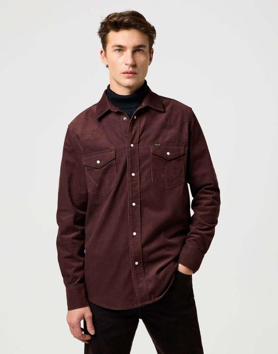 Immagine prodotto Wrangler Langarmhemd Western Cord Shirt (M)