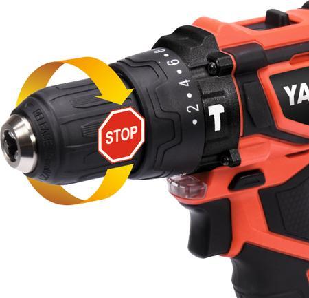 Produktbild Yato Cordless drill YT-82782 18V 2Ah Li-Ion