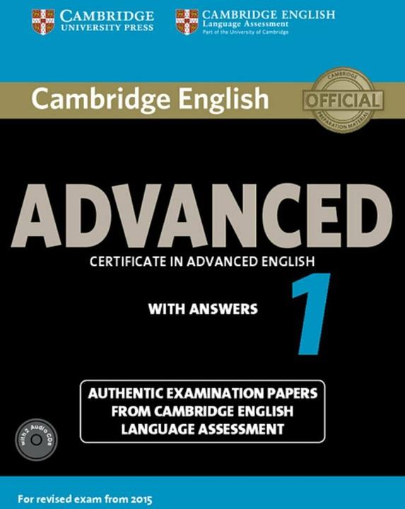 Produktbild Cambridge English Advanced 1 for updated exam.Student's Book with answers and downloadable audio (Deutsch, 2014)
