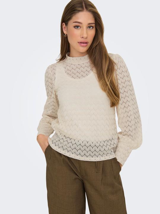 Immagine prodotto JdY Top in pizzo con maniche lunghe (XS)