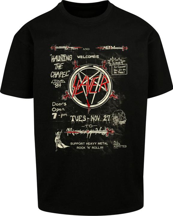 Produktbild Merchcode Slayer - Haunting 84 Flier Heavy Oversize Tee - 170497 (L)
