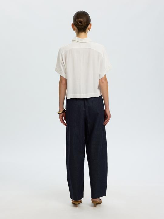 Produktbild Selected Cropped Kurzarmhemd (40)