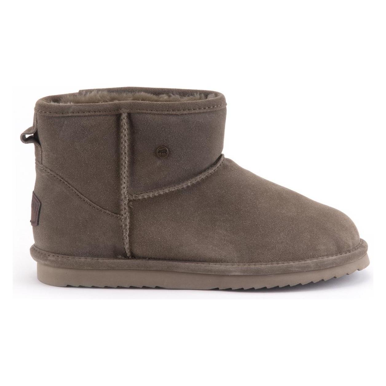 Warmbat, Vrouwen, Laarzen, Wallaby Women Suede Boot Dames Laarzen - Mosgroen - Maat 37, Groen, (37)