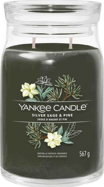 Produktbild Yankee Candle Duftkerze Silver Sage & Pine Signature Large Jar