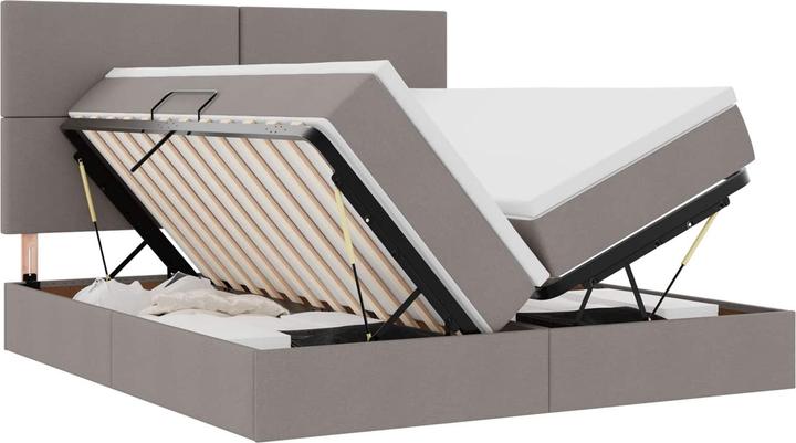 Produktbild vidaXL Bettmatratze mit Stauraum (Schaumstoffkern, 200 x 200 cm)