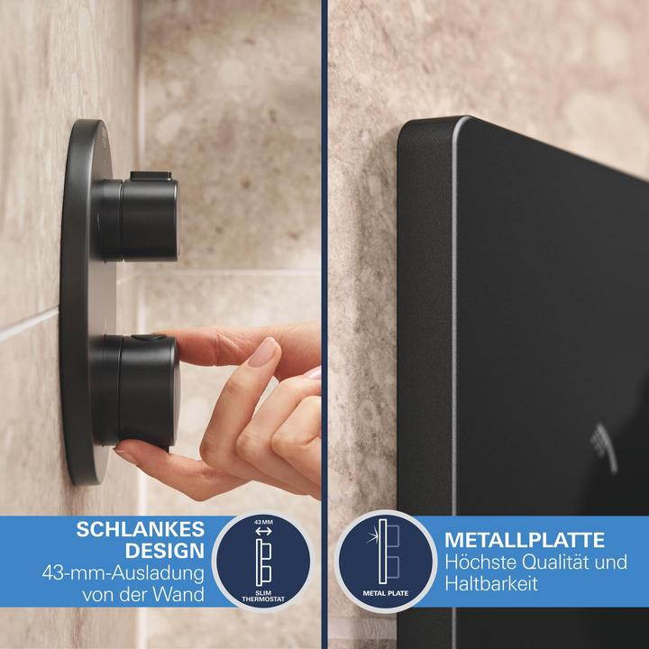 Image du produit Grohe Precision Thermostat Unterputz-Duschsystem mit Vitalio Start 250 Kopfbrause und Vitalio Start 110 Ha