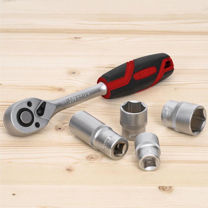 Actual product image Stier Reversible ratchet 1/2" with quick release (1/2")