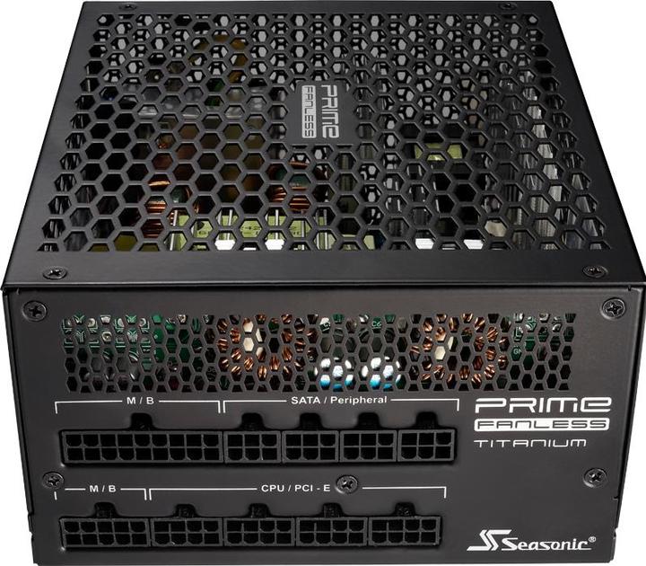 Actual product image Seasonic PRIME Titanium Fanless (600 W)
