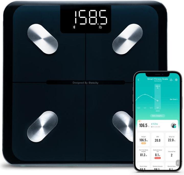 Image du produit Etekcity Analyseur de graisse corporelle (180 kg)