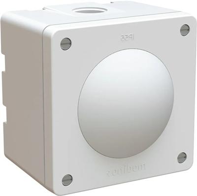 Actual product image Feller Drucktaster A/R AP IP55 weiss
