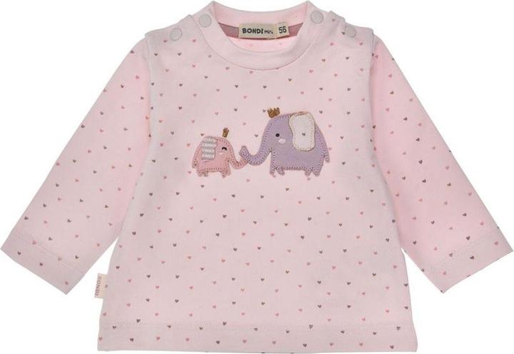 Produktbild Bondi Baby langarm Shirt Herzchenallover (68)