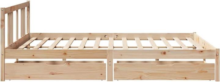 Produktbild vidaXL Bettrahmen (200 x 200 cm)