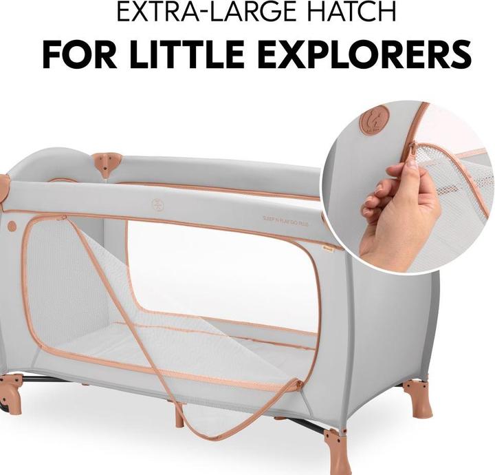 Image du produit Hauck Reisebett XXL-Sparset - Sleep N Play Go Plus (60 x 120 cm)