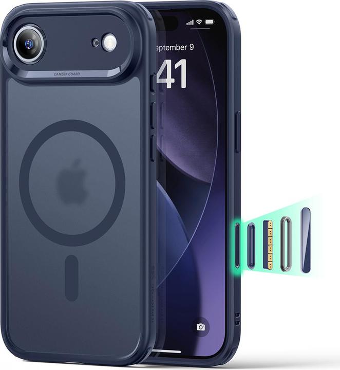 Immagine prodotto ESR - Classic Hybrid HaloLock - iPhone 17 Air - Frosted Blue (Apple iPhone 17)