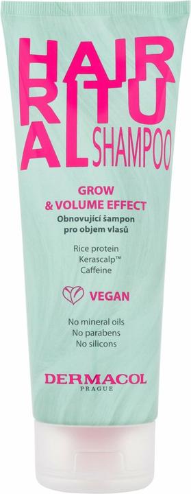 Actual product image Dermacol Hair Ritual Grow & Volume Shampoo (250 ml, Liquid shampoo)
