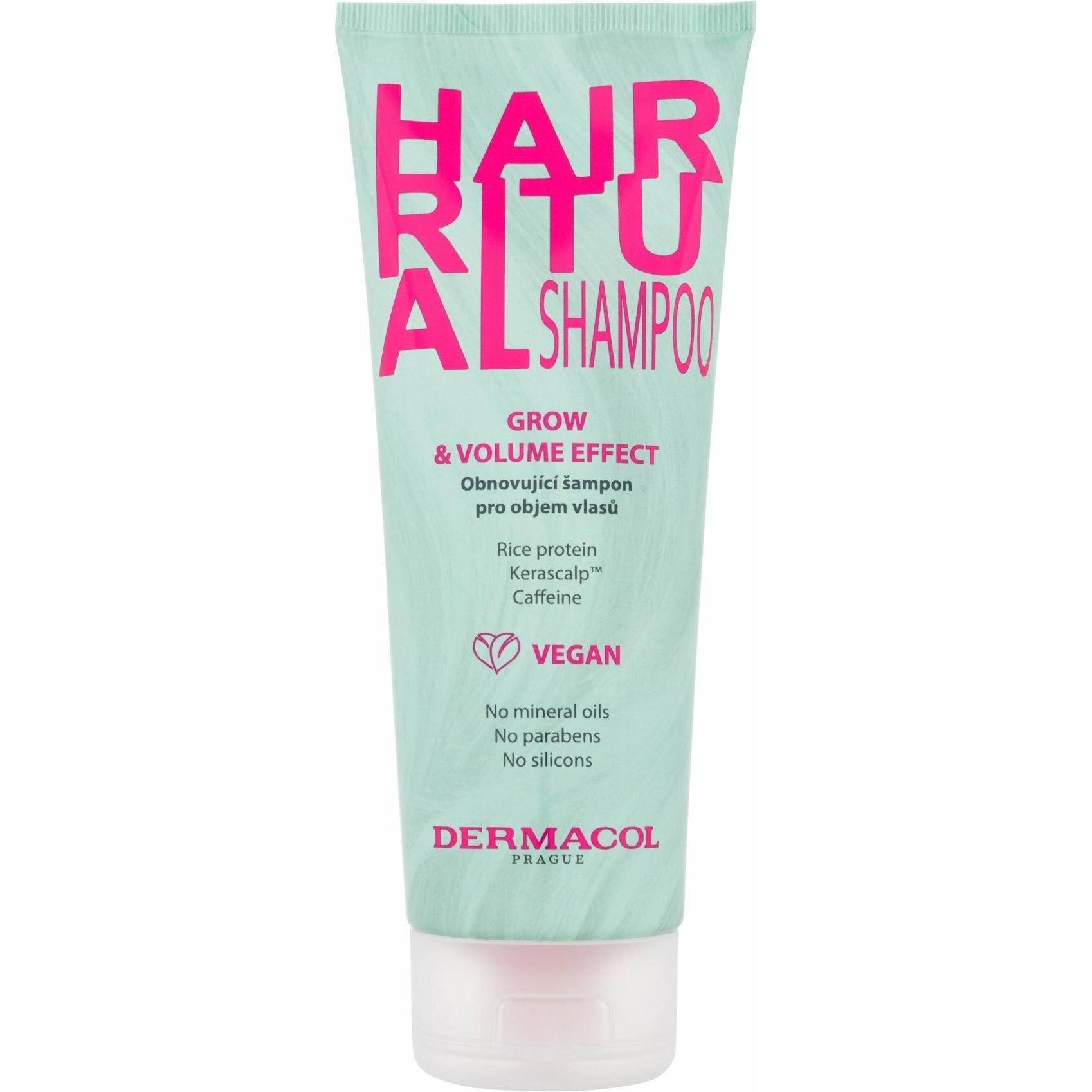 Dermacol, Shampoo, Hair Ritual Grow & Volume Shampoo (250 ml, Flüssiges Shampoo)