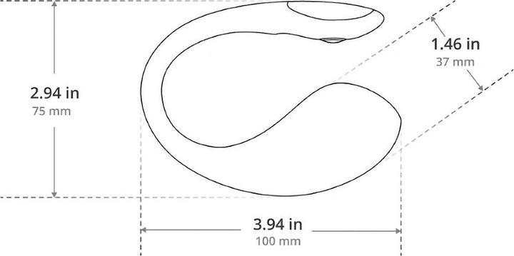 Actual product image Lovense Lush 4