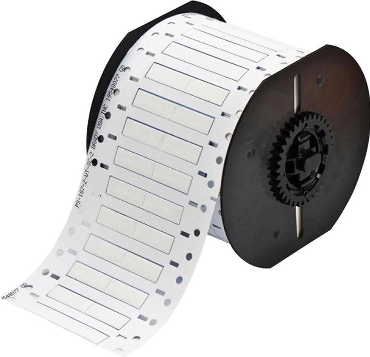 Produktbild Brady B33-187-2-342-2, Permasleeve, Polyolefin, Weiss, 25.40 x 8.51 mm, für Durchmesser 1.57 - 3.81