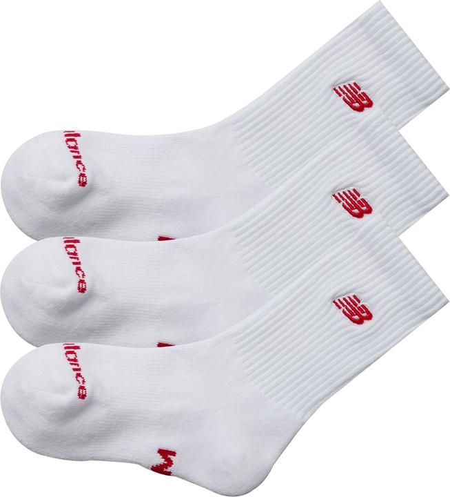 Produktbild New Balance Kids Patch Logo Crew 3 Pack (3er Pack, M)