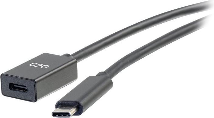 Produktbild C2G Verlängerungskabel USB-C auf C 3.1 (Gen 1) Stecker/Buchse () (0.90 m, USB 3.2 Gen 1)