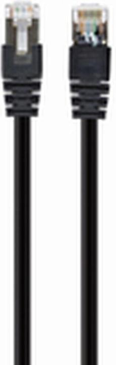 Actual product image Gembird RJ45 - RJ45 SFTP LSZH kat.6A 5m czarny (S/FTP, CAT6a, 5 m)