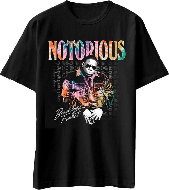 Immagine prodotto Biggie Smalls Maglietta unisex adulto Brooklyn's Finest in cotone (XL)