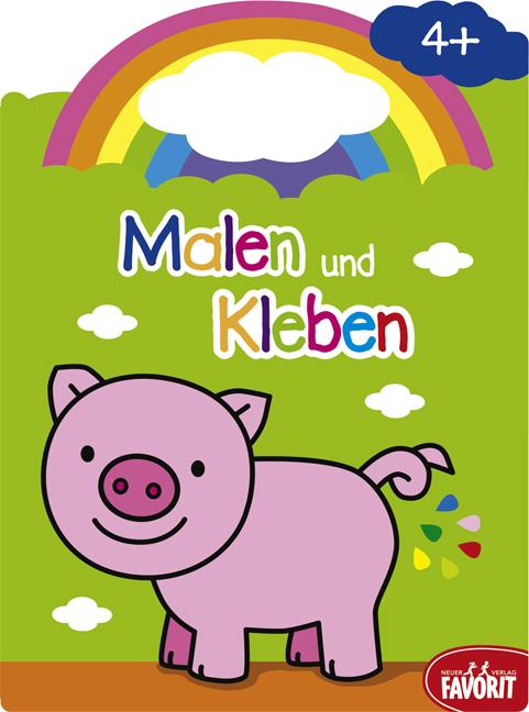 Produktbild Malen und Kleben - Schwein