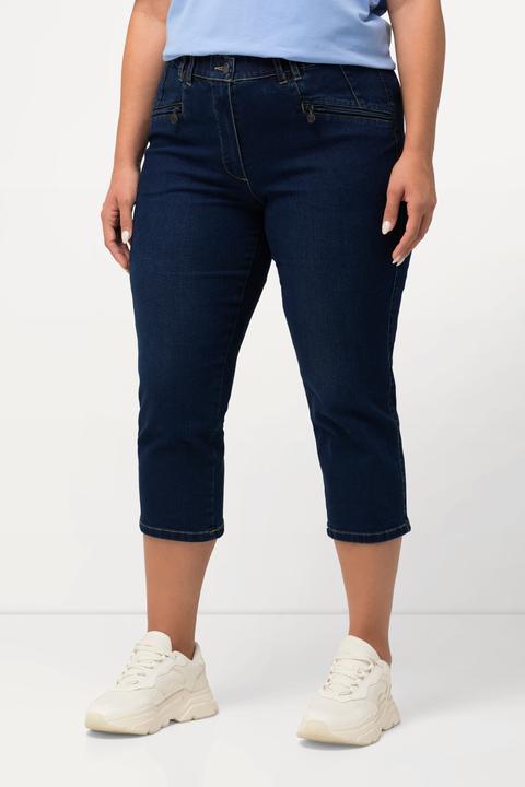 Actual product image Ulla Popken Cropped Stretch-Blend MONY Jeans (54)
