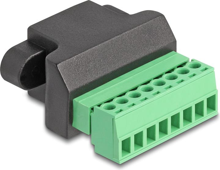 Produktbild Delock RJ45 Buchse zu Terminalblock Adapter zum Einbau 8 Pin