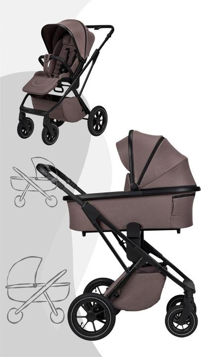 Produktbild Moon PIÙ Kinderwagen / Kombikinderwagen