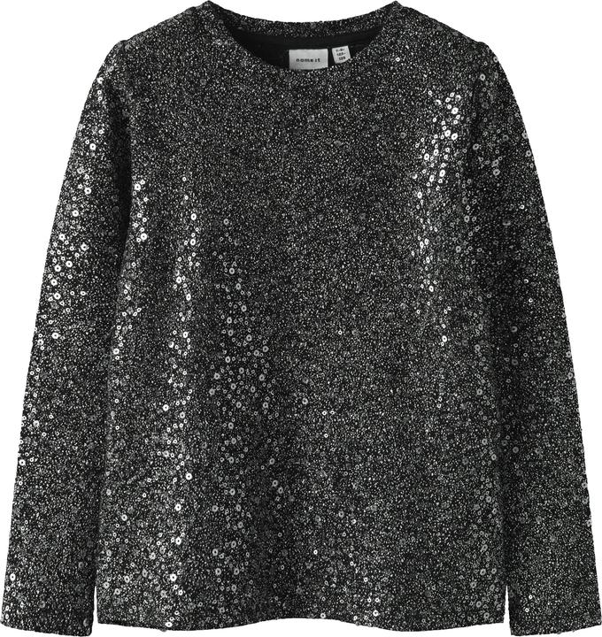 Immagine prodotto Name it Glitzer Oberteil mit langen Ärmeln (134, 140)